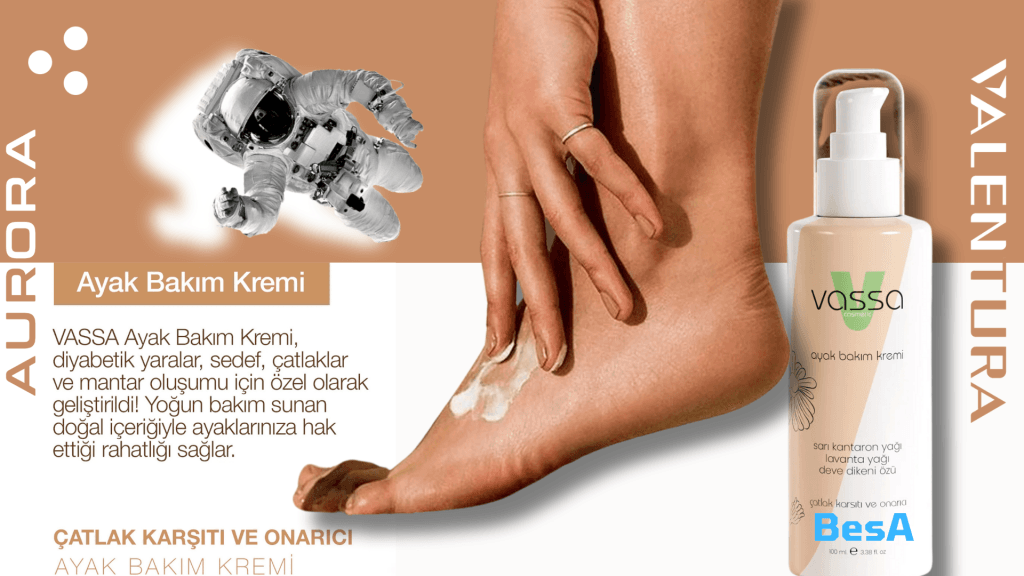 Vassa Ayak Bakım Kremi İle Ayaklarınıza Şefkatle Dokunun makalesi