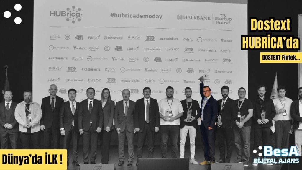 Göncü Musa Zeytun Halkbank Hubrica ödül töreninde Dostext projesiyle sahnede